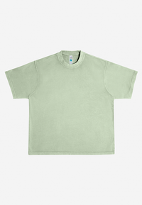 Urban Heavy Weight T Shirt: Oil Green / S