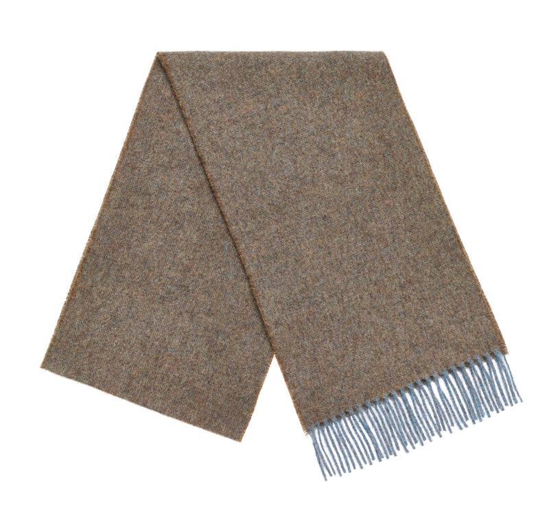 Plain Luxury Scarf Collection - 100% Merino Lambswool: Camel