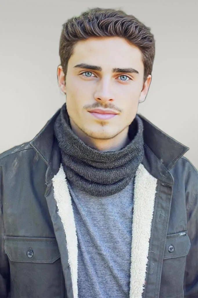 Iditarod Neck Gator Baby Alpaca Lined: MedGrey