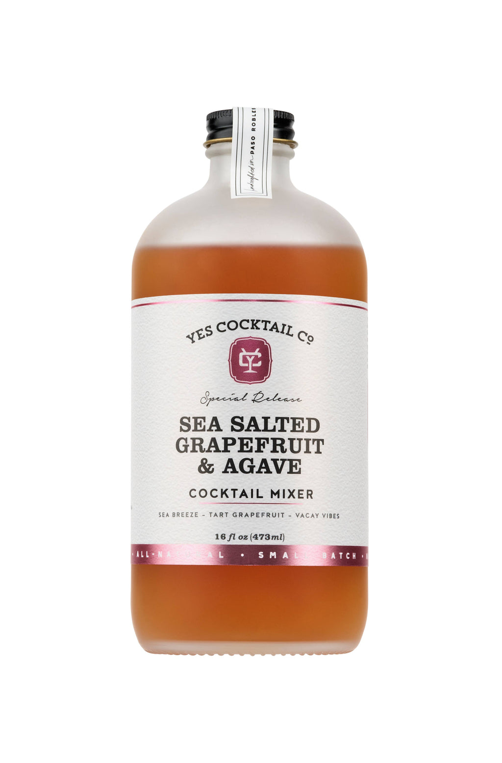 Sea Salted Grapefruit & Agave Cocktail Mixer