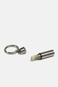 Steel Keychain Cash Tin