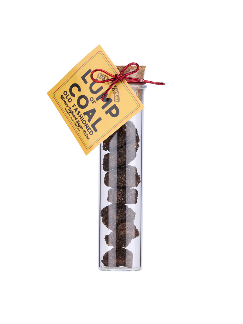 Lump of Coal Old Fashioned Cubes: Stocking Stuffer