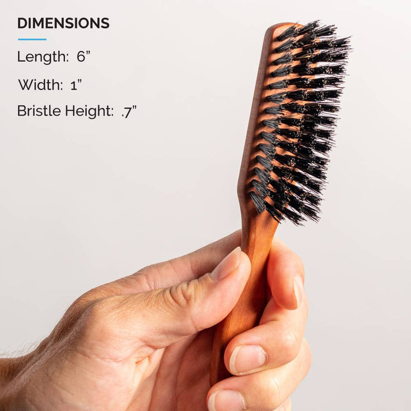 Handled Beard Brush, Firm