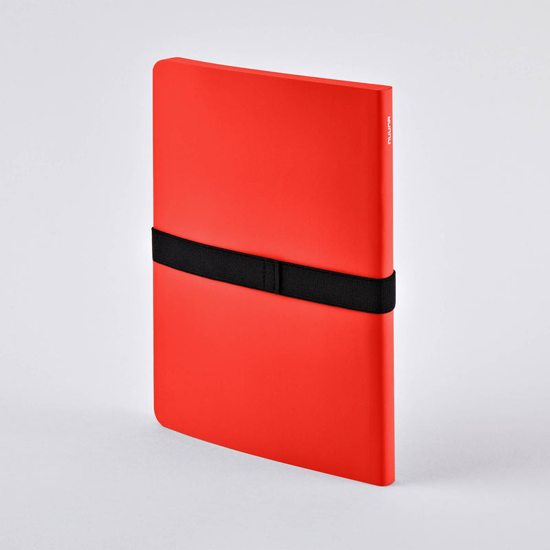 Not White Red - L Light | nuuna Notebook A5+ | Color pages