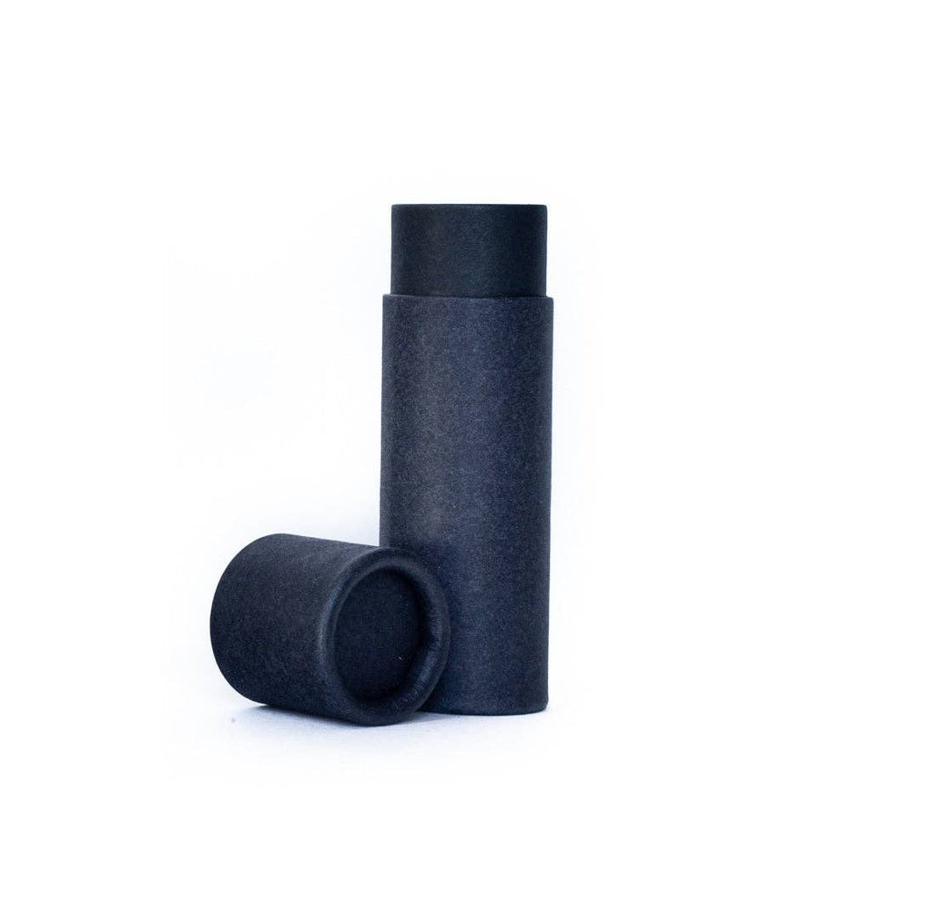 .3 ounce / 8.5 g Matte Black Lip Balm Tubes: 50 / #1