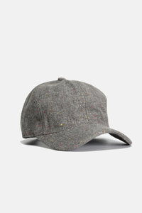 Speckled Wool Hat: Charcoal