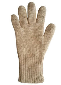 Iditarod 100% Alpaca Double-Thick Reversible Gloves: Black/MedGrey / Large