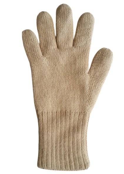 Iditarod 100% Alpaca Double-Thick Reversible Gloves: Black/MedGrey / Large