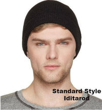 Iditarod 100% Alpaca Beanie Hat: Med Grey / Standard Fit