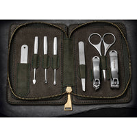 Breed Katana 8 Piece Surgical Steel Groom Kit: Green