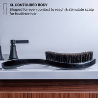 Handle Hair Brush, 100% Boar Bristle