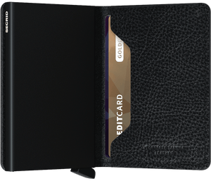 Slimwallet Veg Black-Black