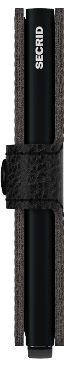Miniwallet Veg Black-Black