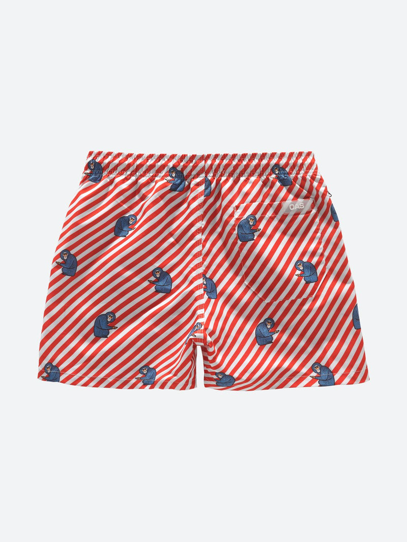 Polka Monkey Swim Short