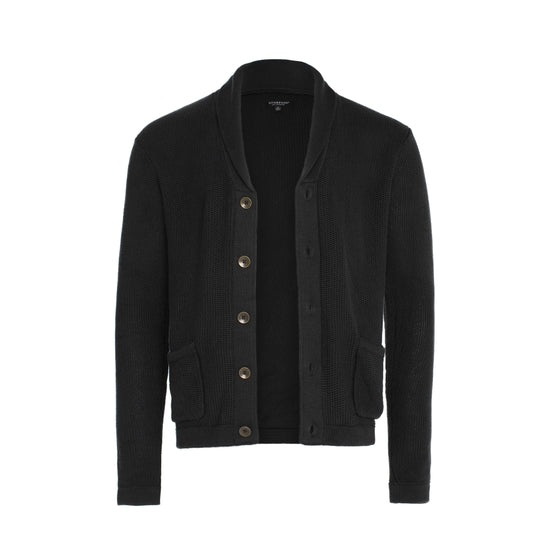 Knit Cardigan-Black