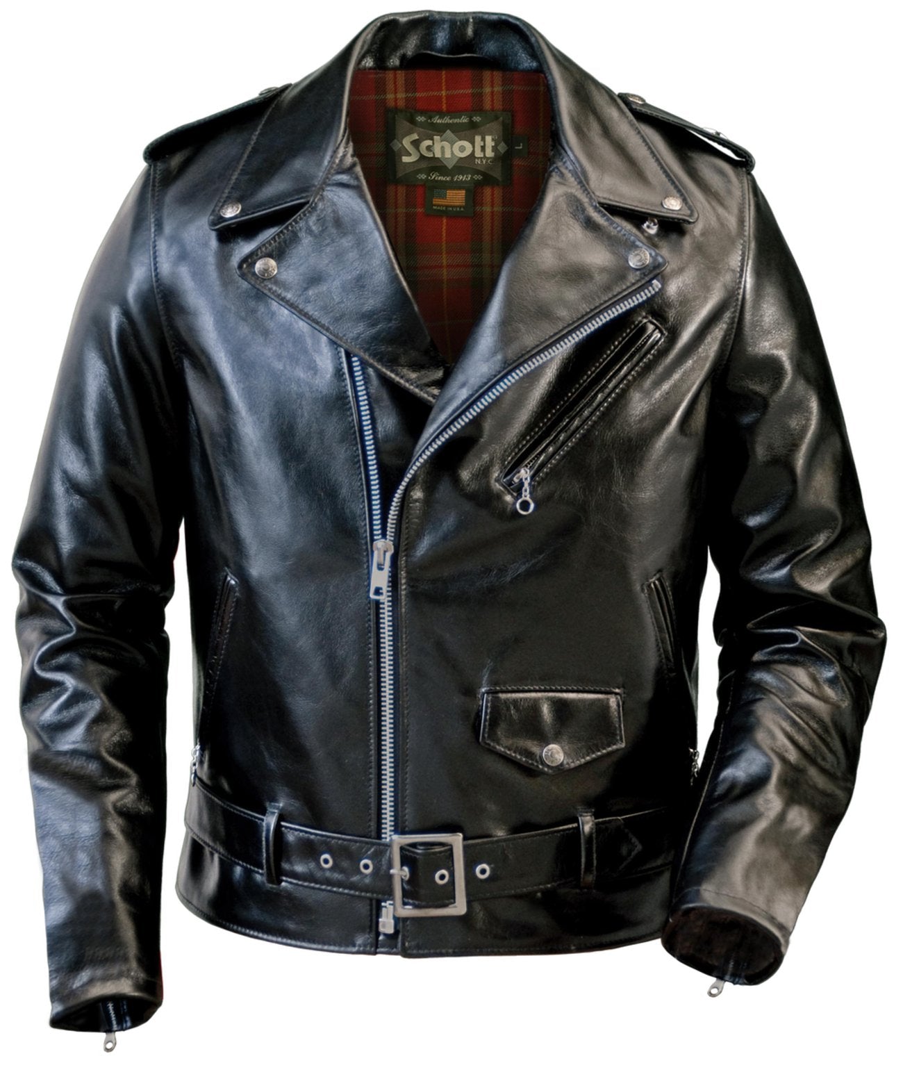 Distorted Motocycle Leather Jacket - Ready-to-Wear 1AB96S