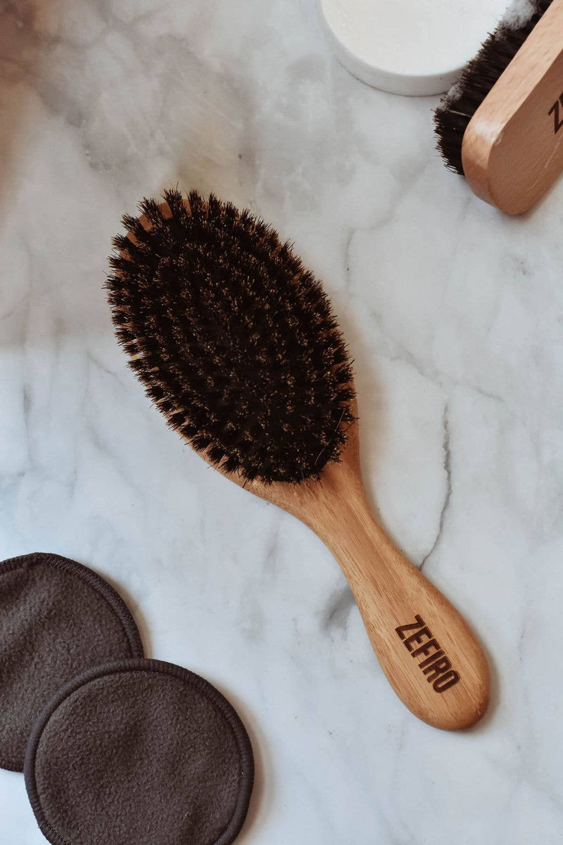 Bamboo Hair Brush - Softer Bristle