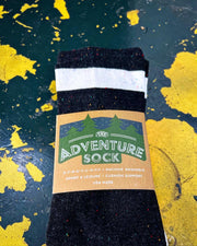 Upcycled Cotton Adventure Sock