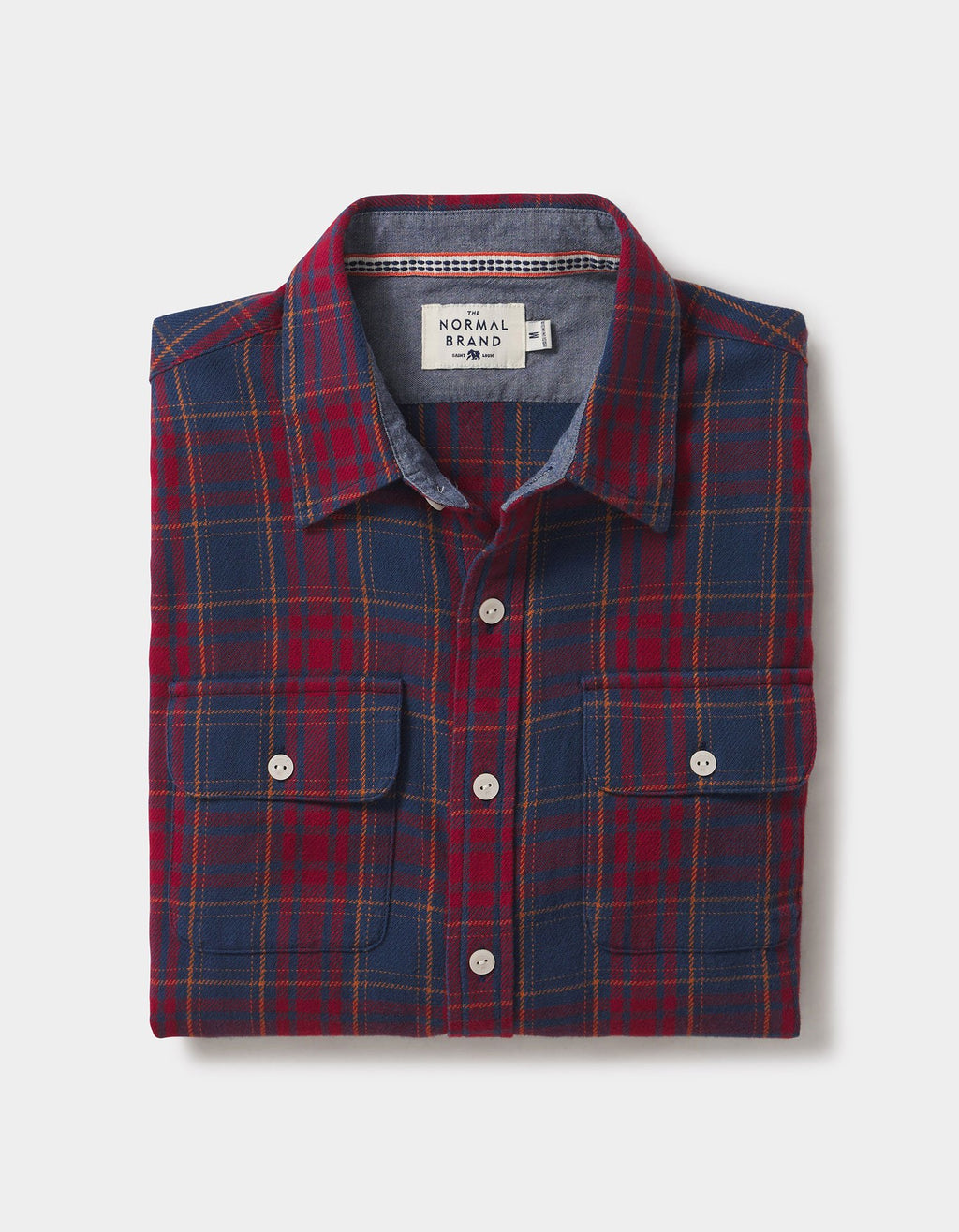Mountain Overshirt-Spice Plaid