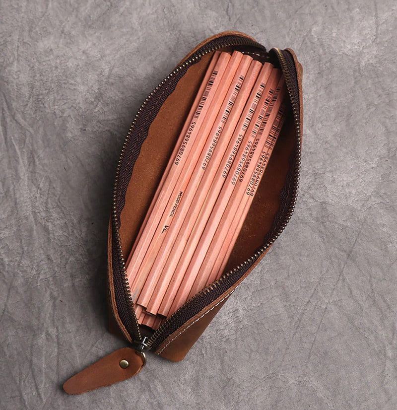 The Paavo Leather Pen Case