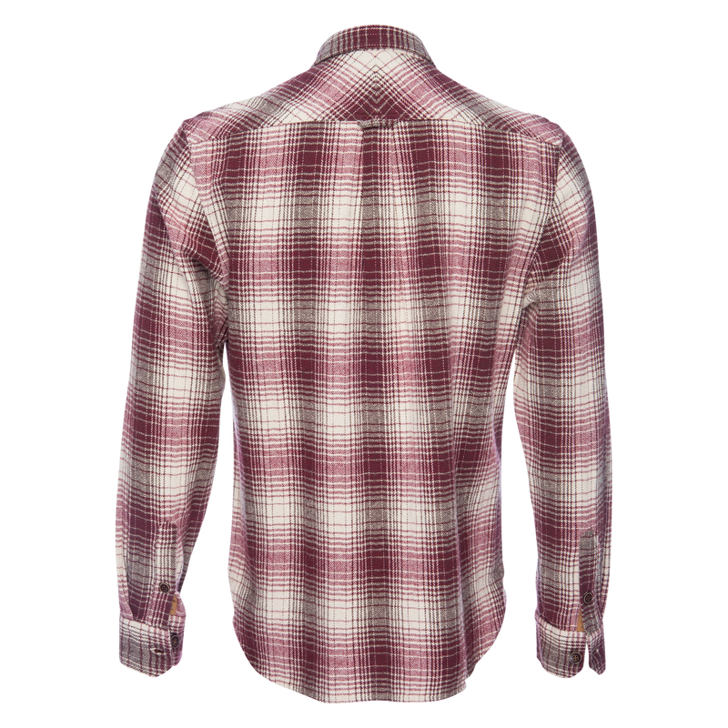Truman Outdoor Shirt In Oversized Ombre Plaid