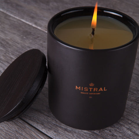 Teak Wood Scented Candle