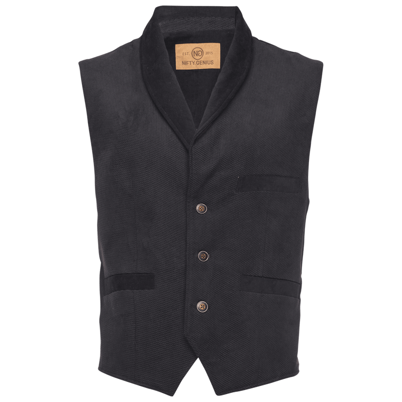 Frank Vest in Stretch Corduroy