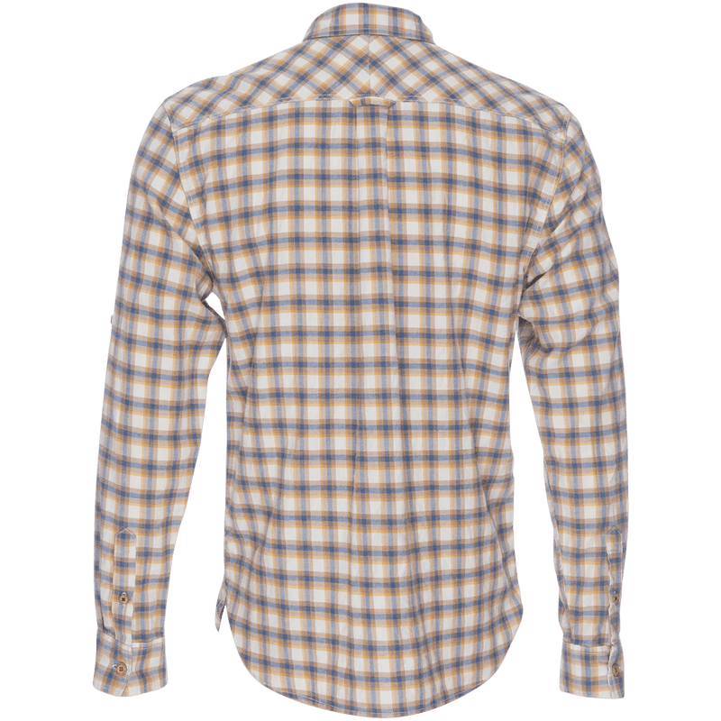 Truman Flap Pocket Shirt in Yellow Plaid