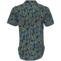 Truman Camp Shirt in Tropical Palm Print