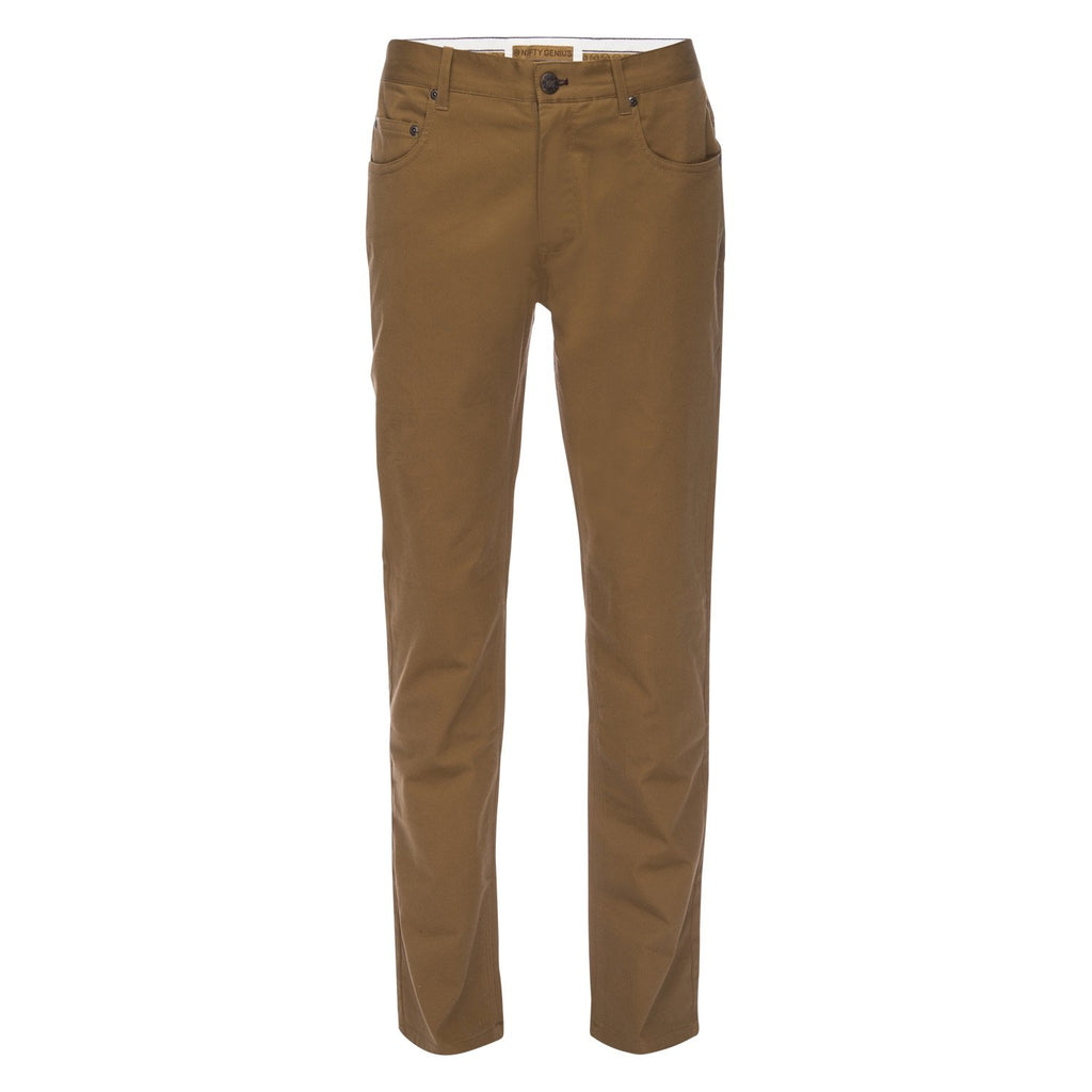 J.P. 5 Pocket Stretch Cotton Twill in Caramel