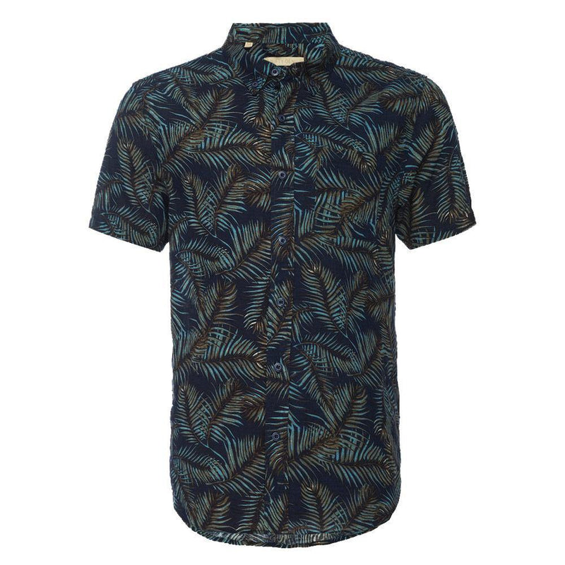 Tropical Truman Button Collar Shirt