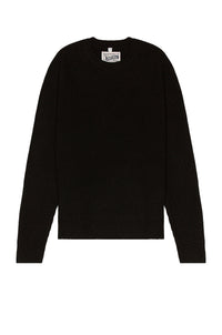 Ribbed Wool Crewneck Sweater