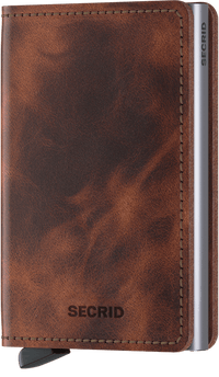 Slimwallet - Vintage Brown