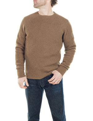 Ribbed Wool Crewneck Sweater