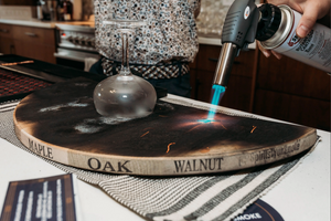 Half Circle Cocktail Smoking Board