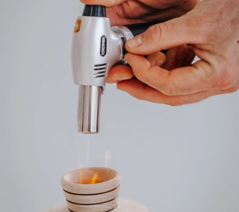 Cocktail Smoking Saucer Set