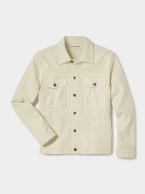 Tailored Terry Trucker Jacket