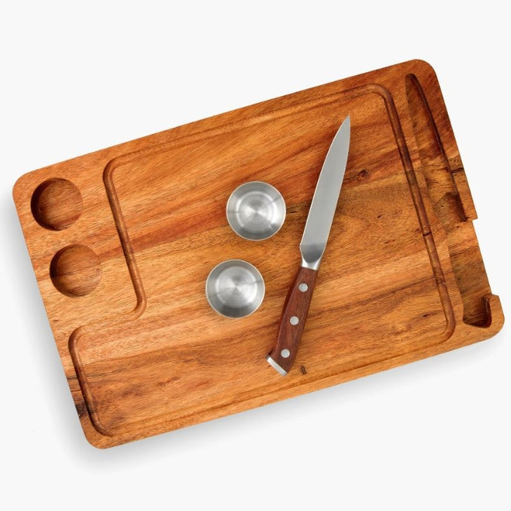 Premium Acacia Wood Steak Serving Board