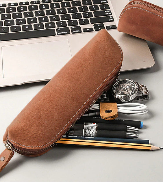 The Paavo Leather Pen Case – Fellas Haberdashery & Salon