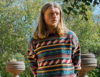 Schott NYC x Grateful Dead Cotton Fair Isle Sweater