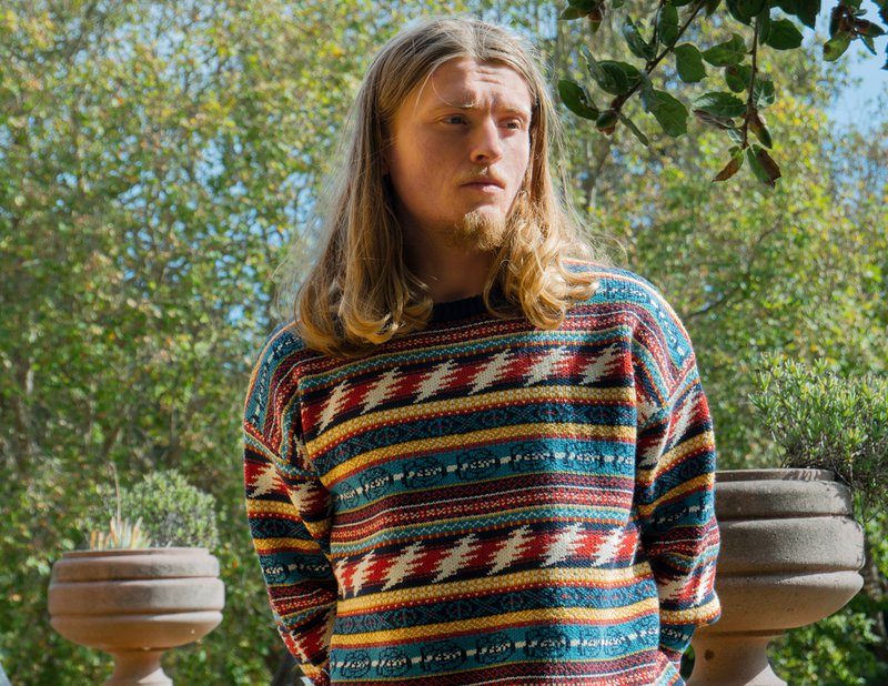 Schott NYC x Grateful Dead Cotton Fair Isle Sweater