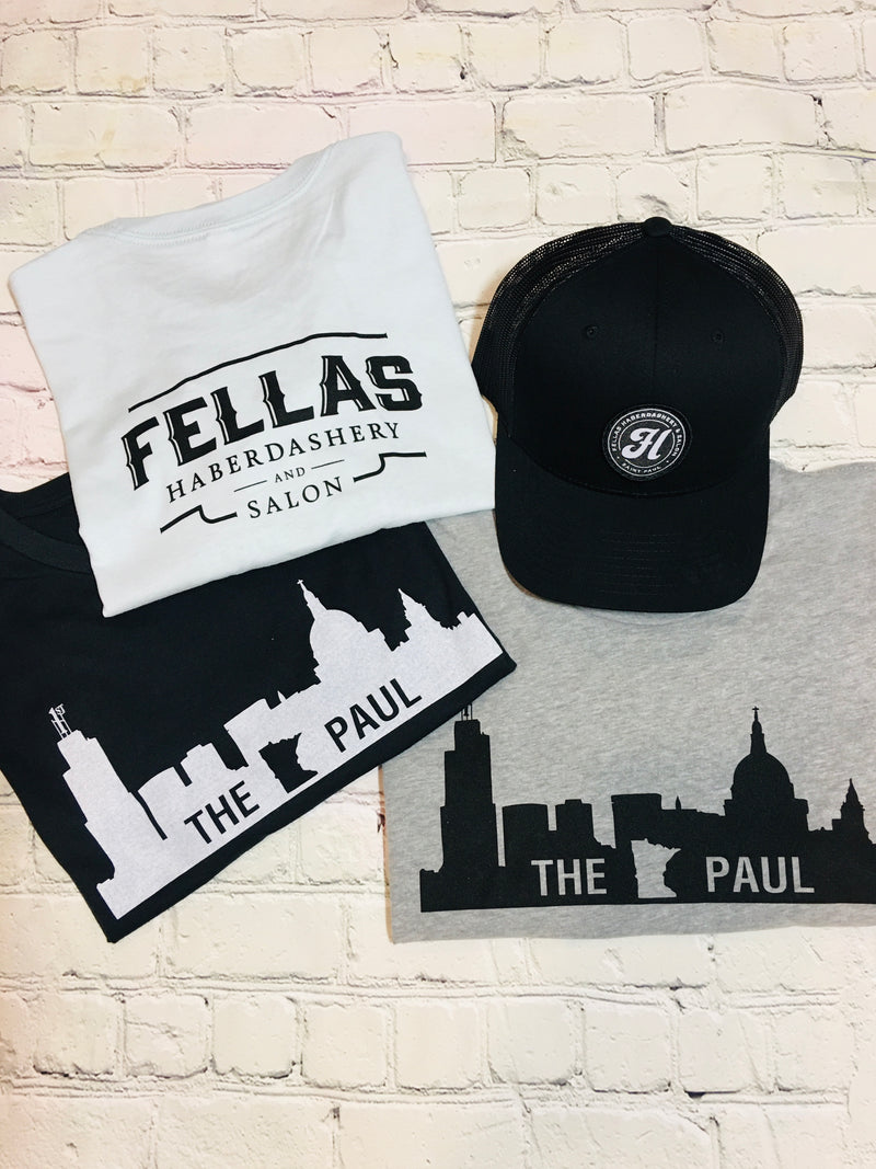 FELLAS The Paul T-Shirt Dark Heather Gray
