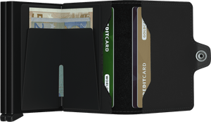 Twinwallet Matte Black