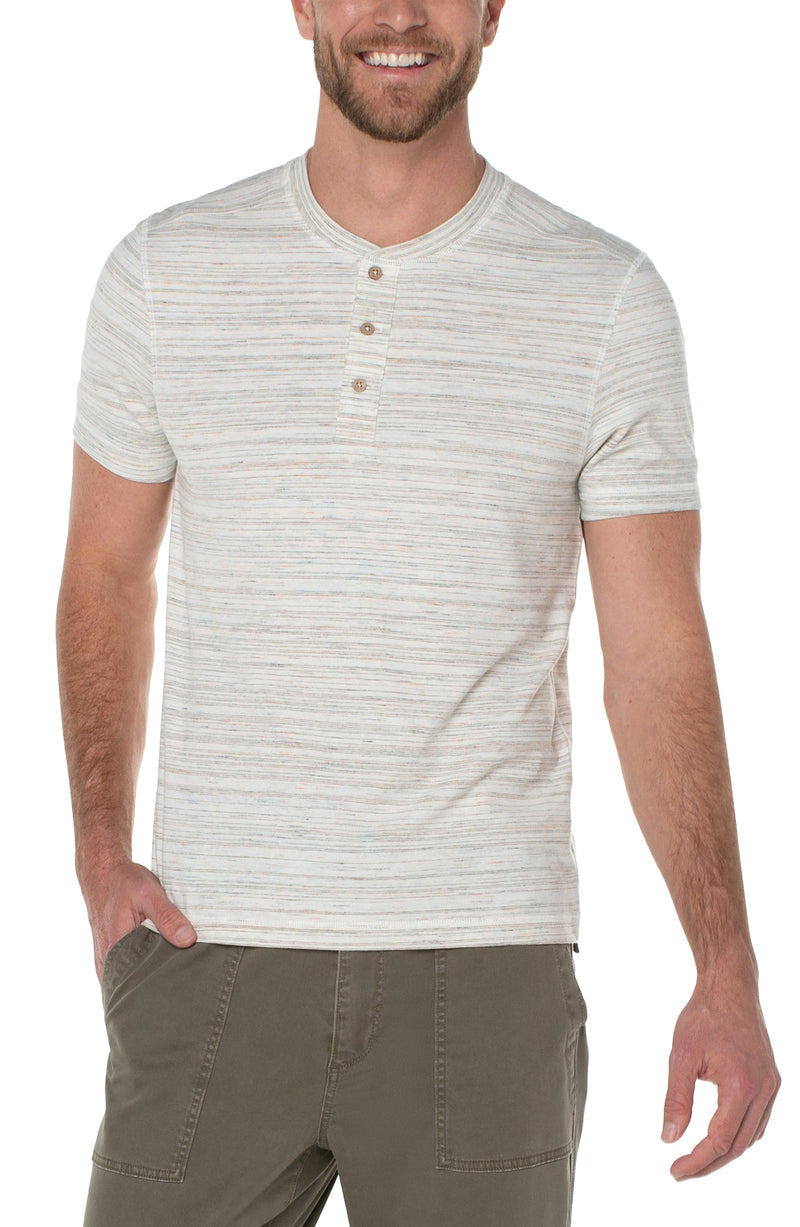 Short Sleeve Henley