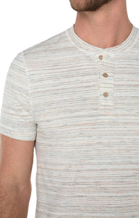 Short Sleeve Henley