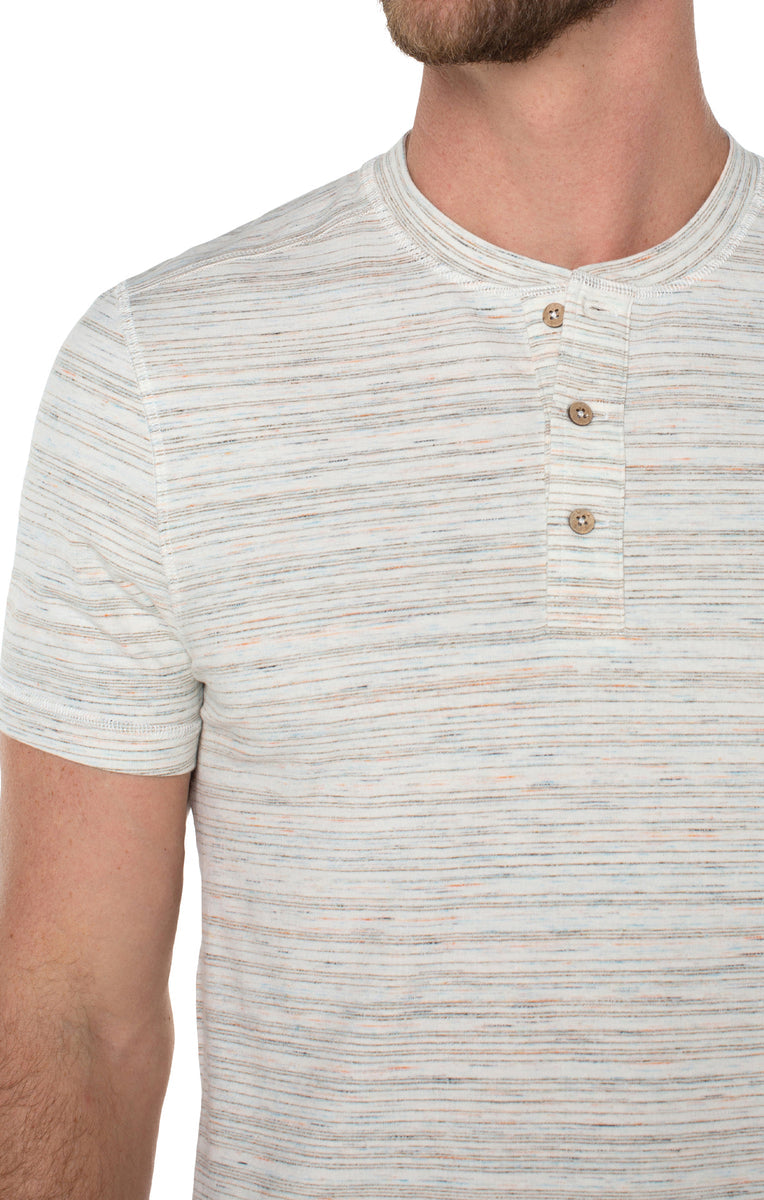 Short Sleeve Henley