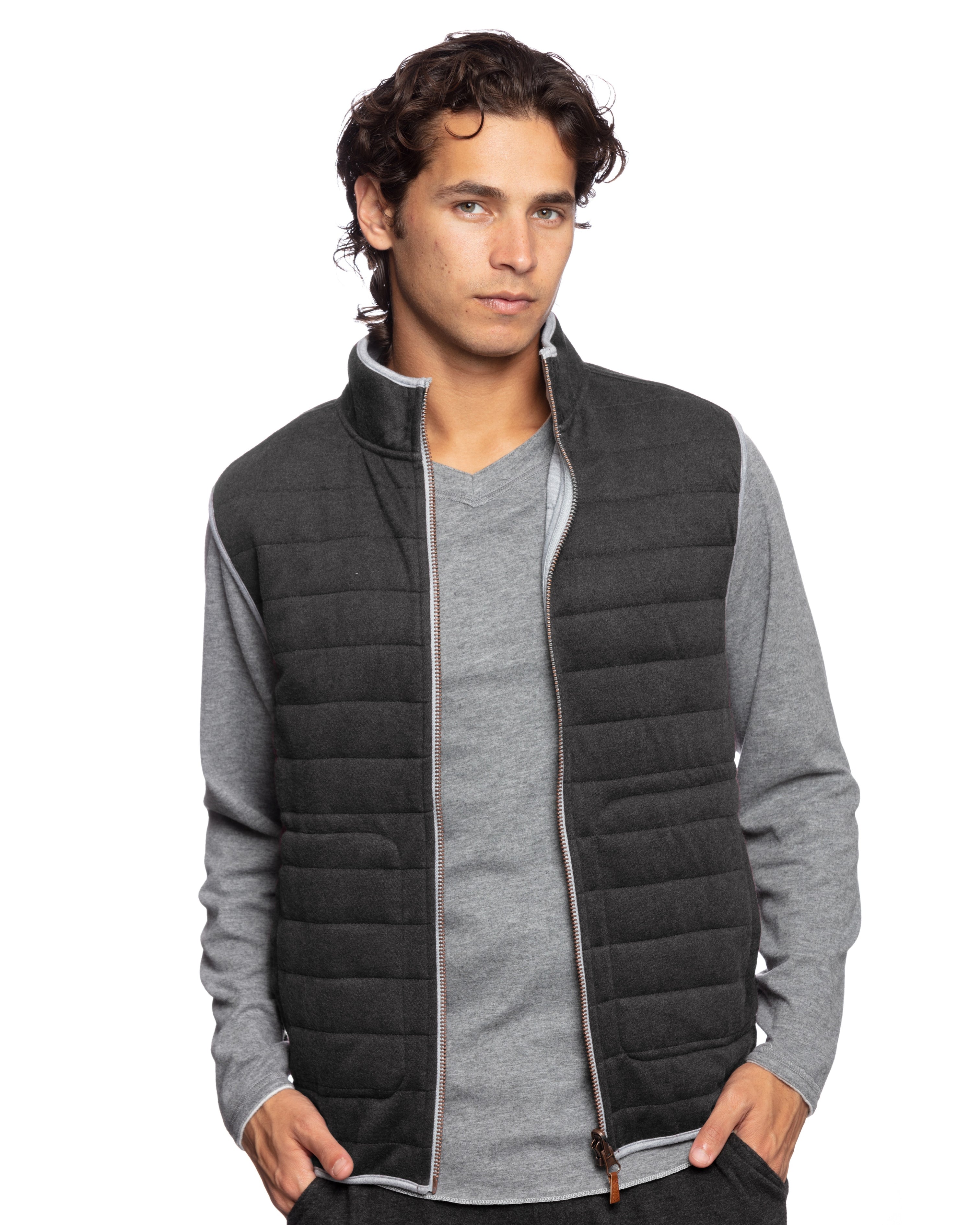 トップス HUMAN MADE PADDED VEST Human Made Men's Padded Vest in Green Human Made